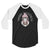 Merry Saintmas Pink 3/4 Sleeve Raglan Shirt - Lucy + Norman