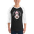 Merry Saintmas Pink 3/4 Sleeve Raglan Shirt - Lucy + Norman