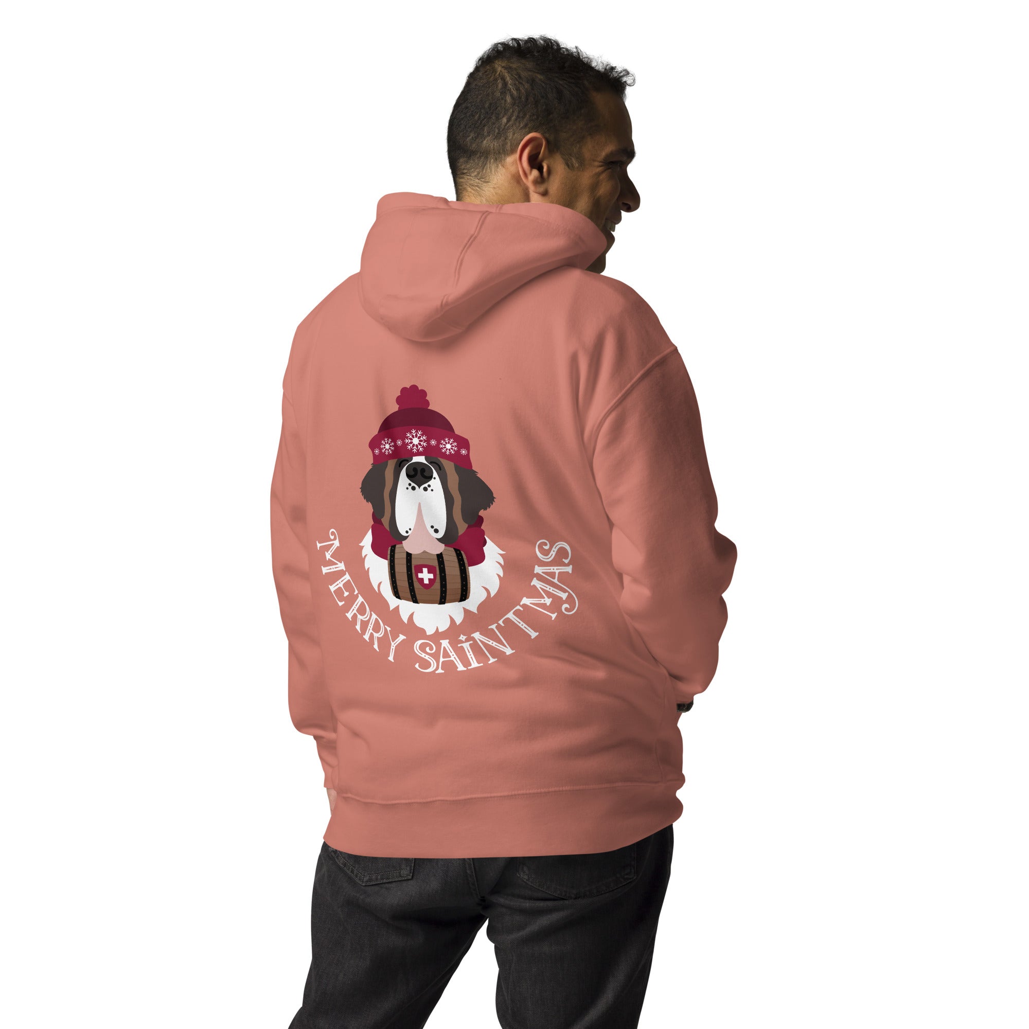 Merry Saintmas Back Hoodie