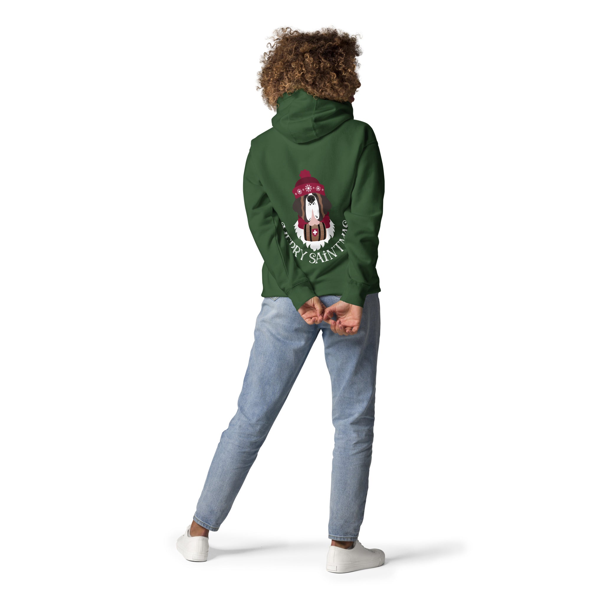 Merry Saintmas Back Hoodie