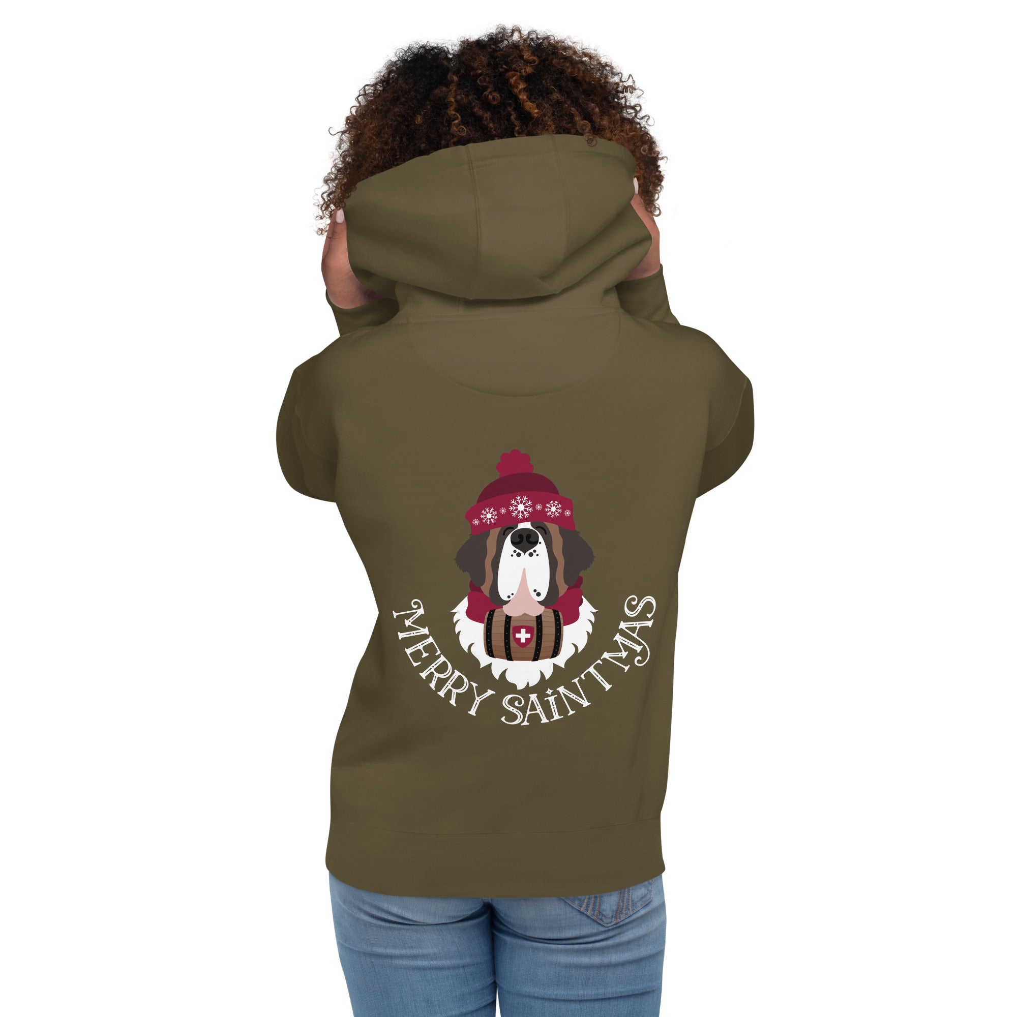 Merry Saintmas Back Hoodie