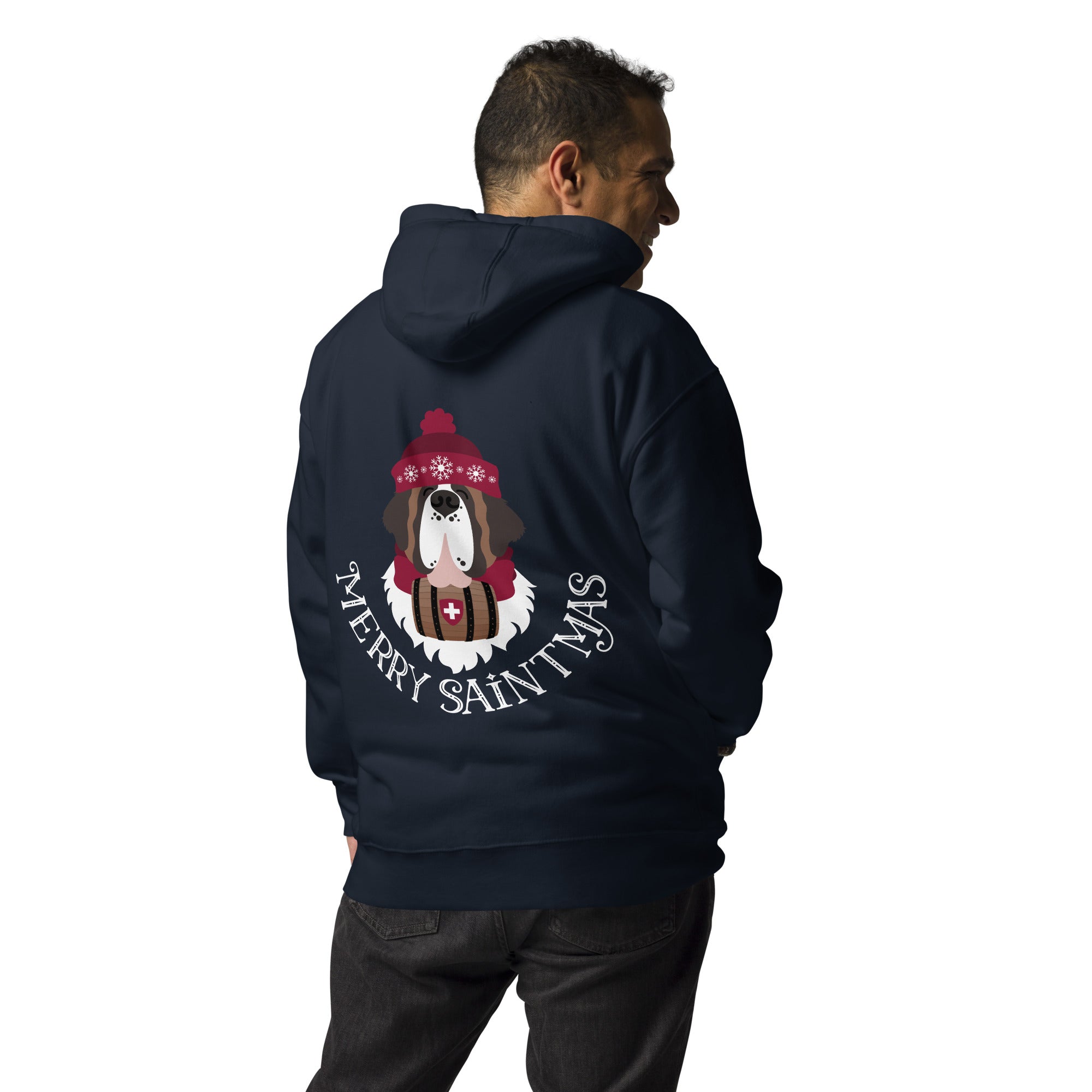 Merry Saintmas Back Hoodie