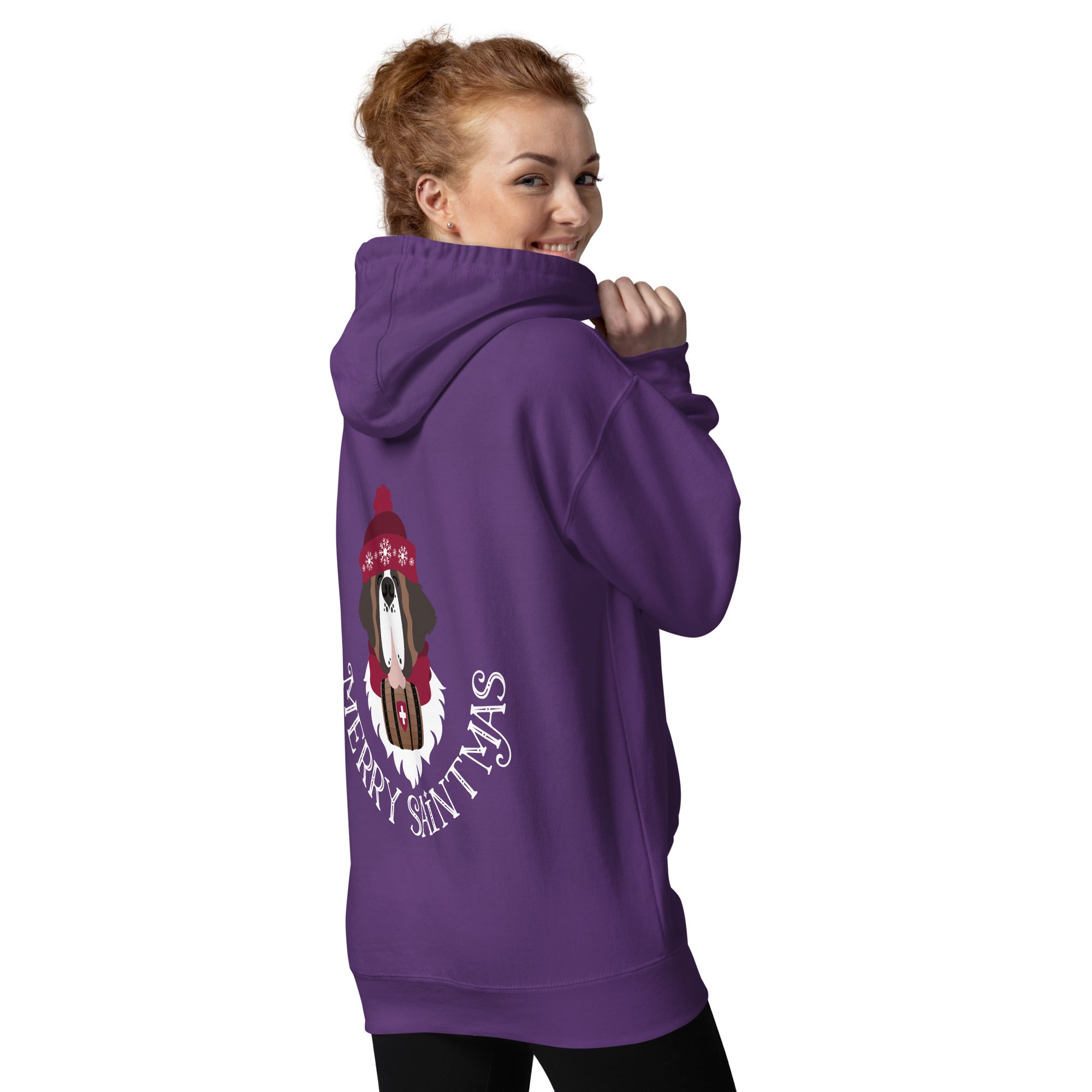 Merry Saintmas Back Hoodie