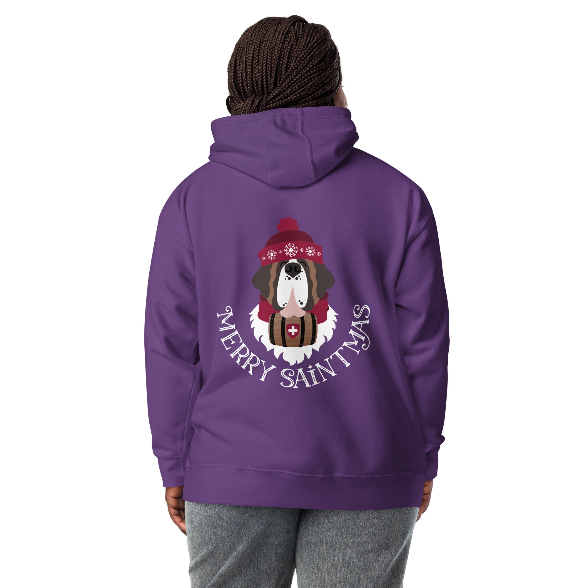 Merry Saintmas Back Hoodie