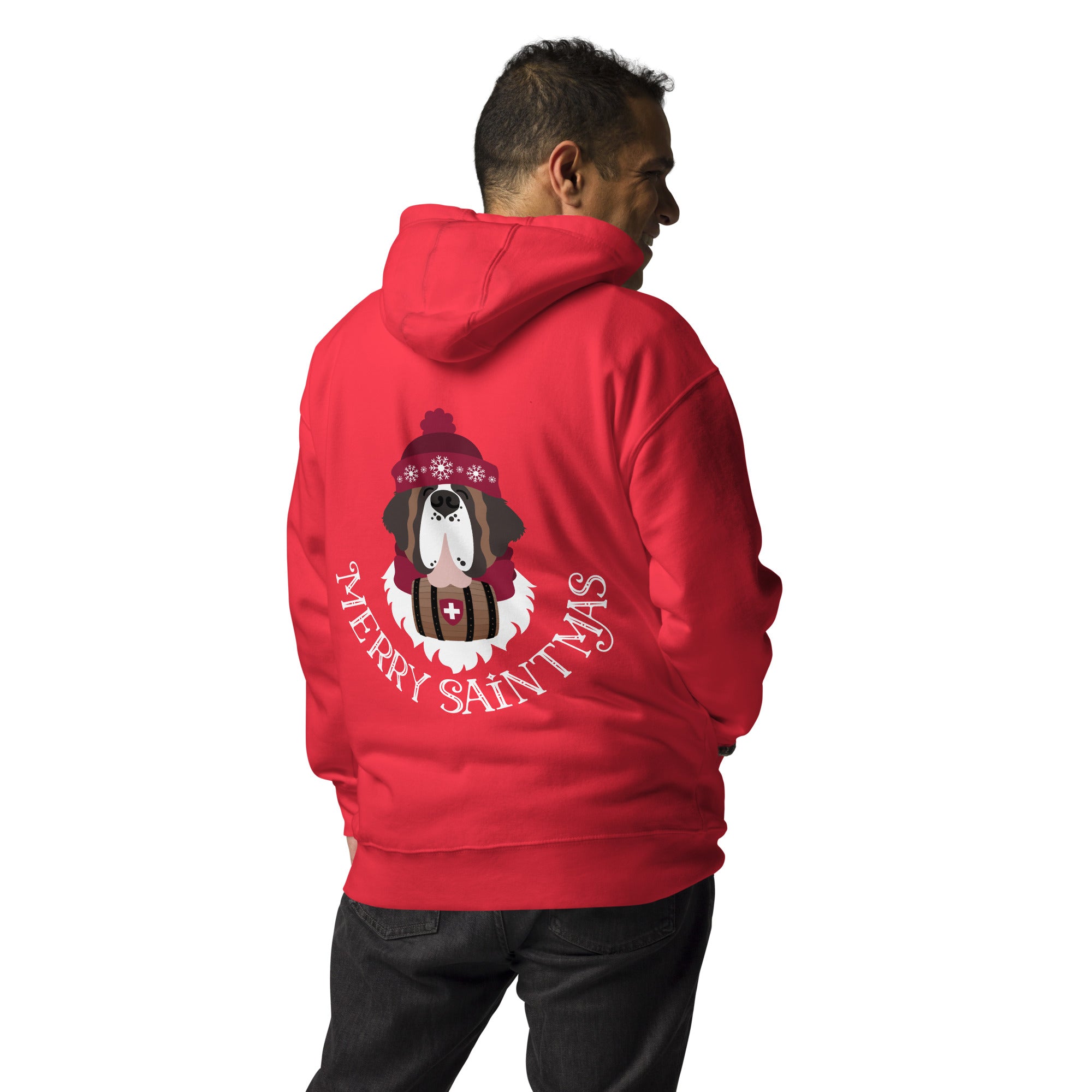 Merry Saintmas Back Hoodie