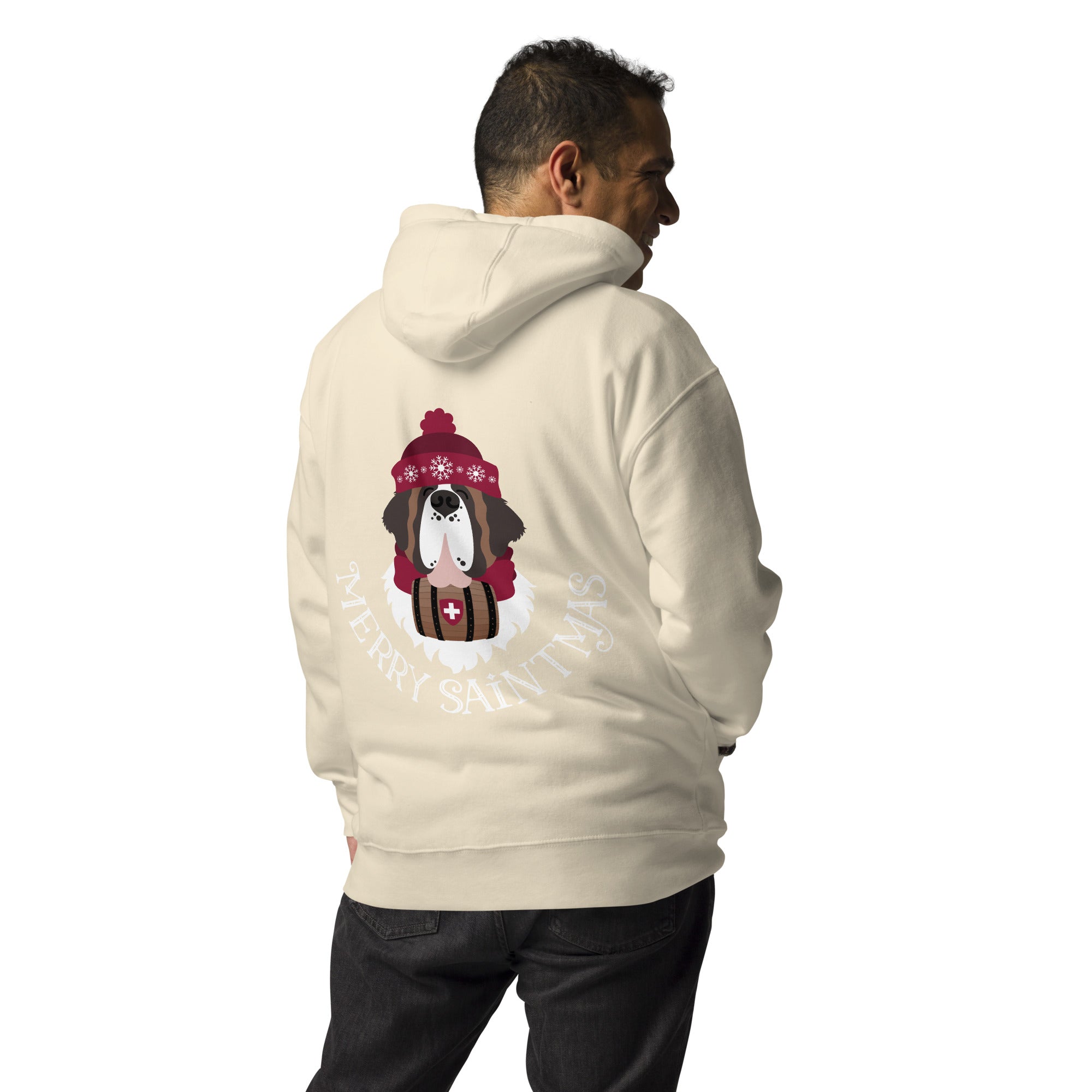 Merry Saintmas Back Hoodie