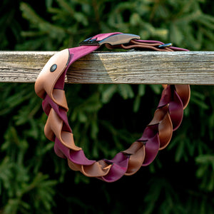 Pathfinder Braided Dog Collar - Lucy + Norman