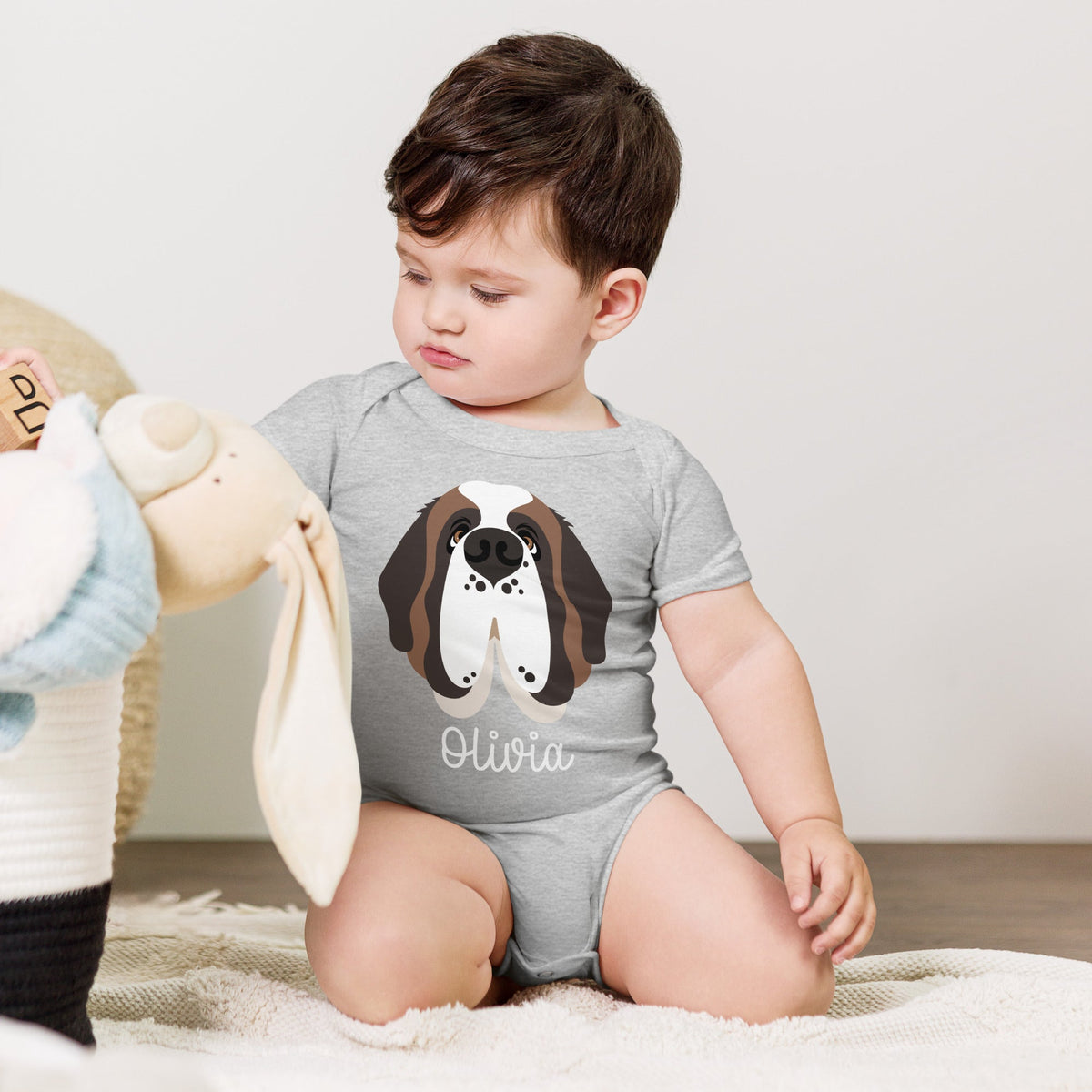 Personalized Baby One Piece - Lucy + Norman