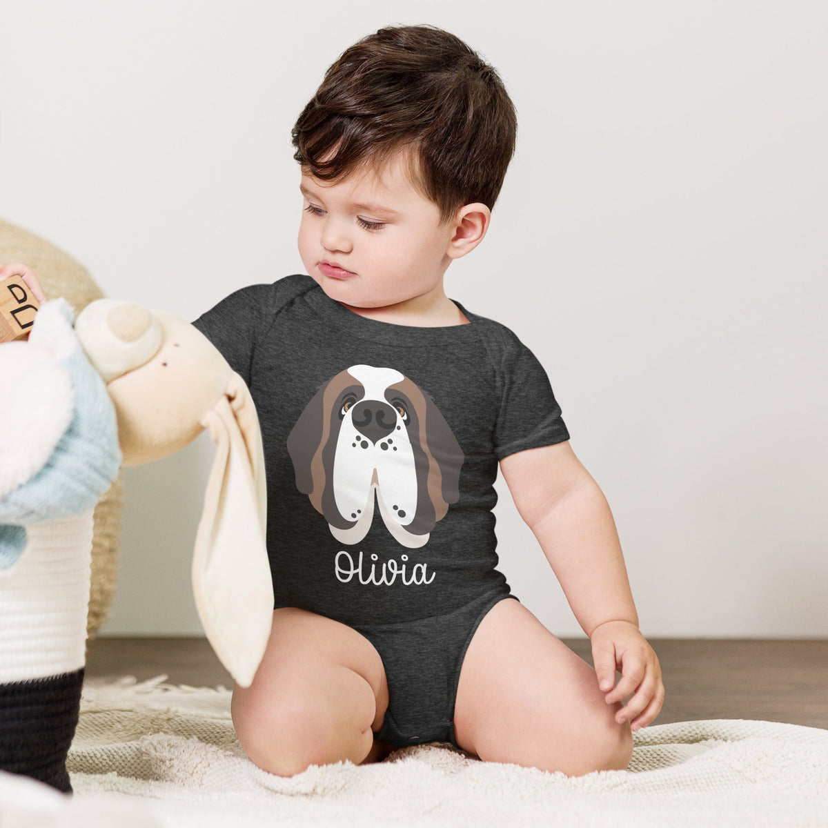 Personalized Baby One Piece - Lucy + Norman