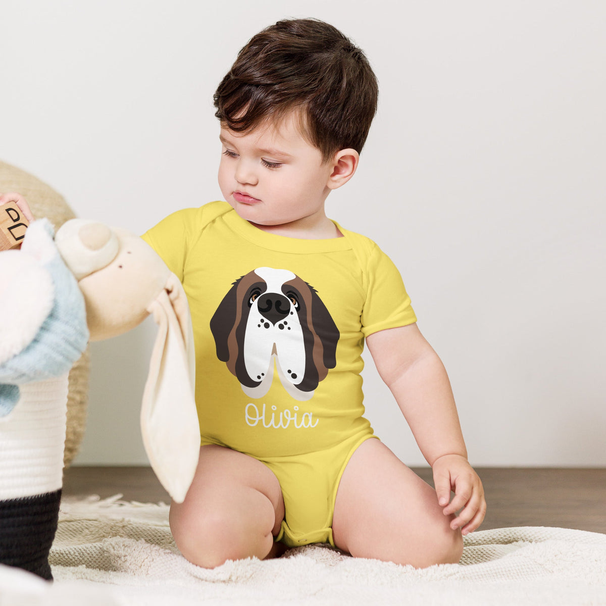 Personalized Baby One Piece - Lucy + Norman