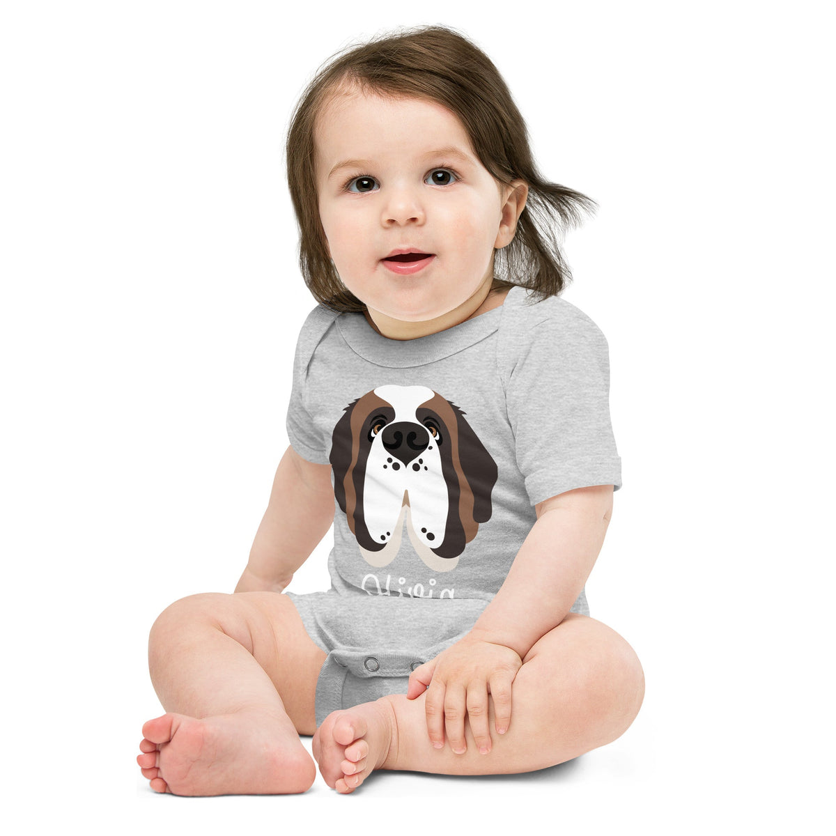 Personalized Baby One Piece - Lucy + Norman