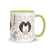 Personalized Big Dog Mom Mug + Color Inside - Lucy + Norman