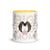 Personalized Big Dog Mom Mug + Color Inside - Lucy + Norman