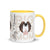 Personalized Big Dog Mom Mug + Color Inside - Lucy + Norman