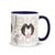 Personalized Big Dog Mom Mug + Color Inside - Lucy + Norman