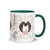 Personalized Big Dog Mom Mug + Color Inside - Lucy + Norman