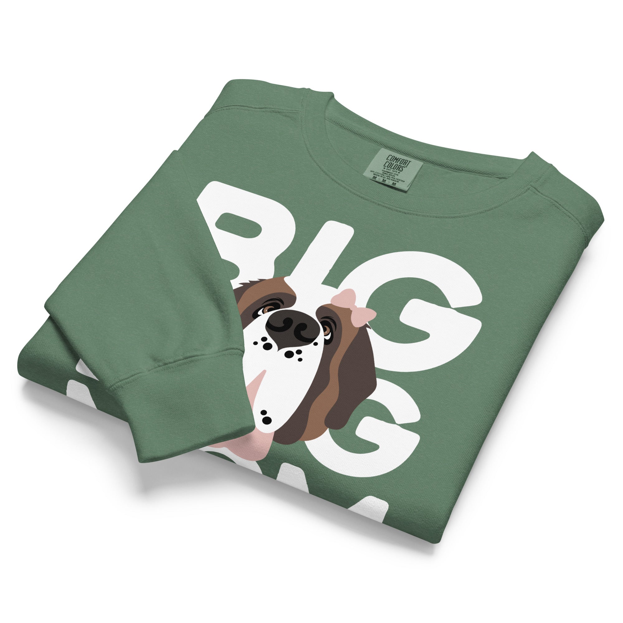 Personalized Female Big Dog Mom Sweatshirt - Lucy + Norman
