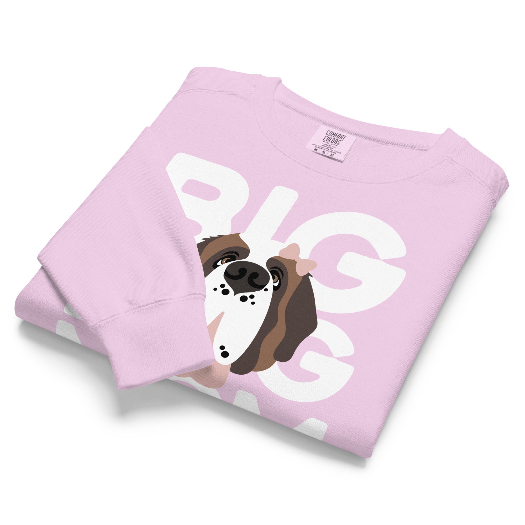 Personalized Female Big Dog Mom Sweatshirt - Lucy + Norman