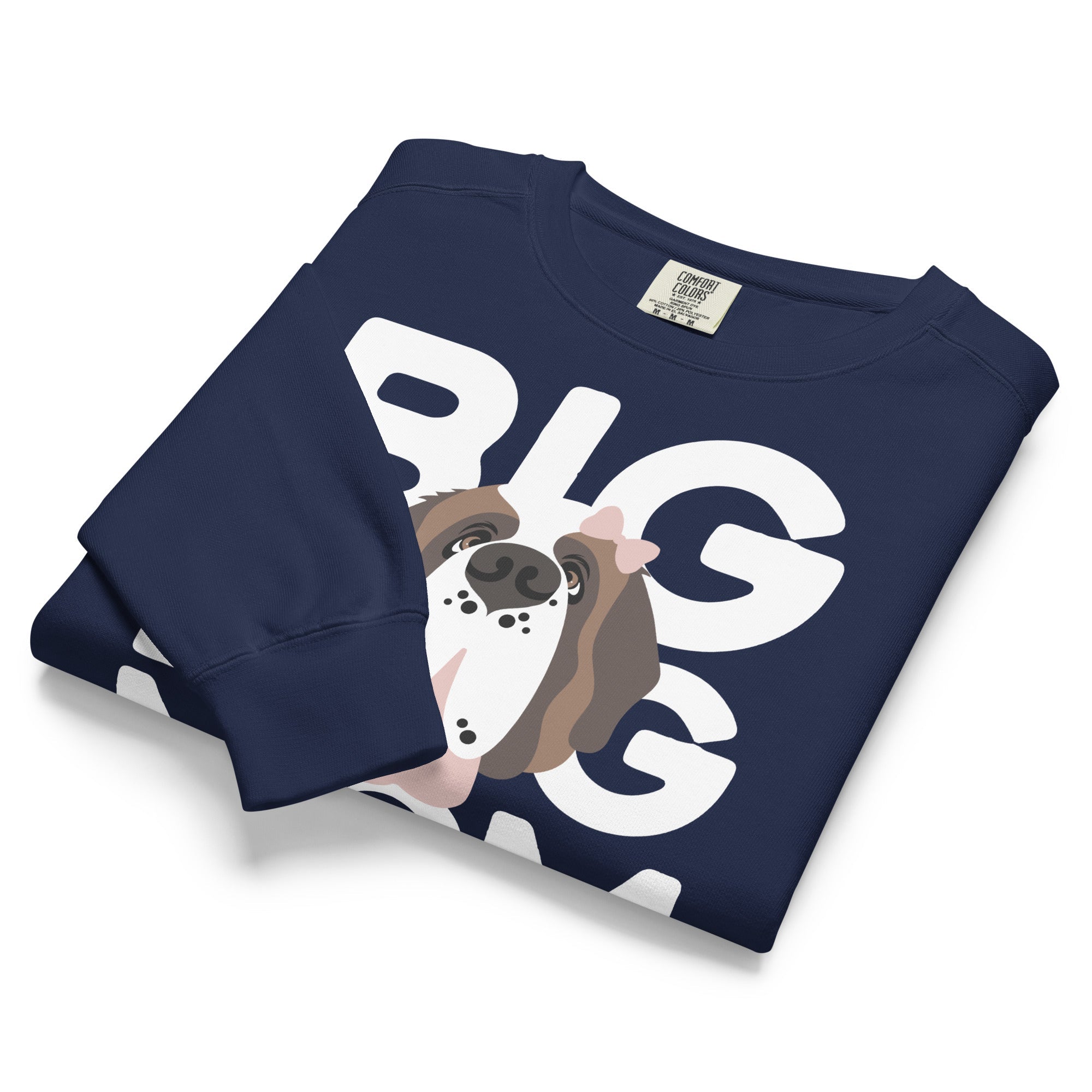 Personalized Female Big Dog Mom Sweatshirt - Lucy + Norman