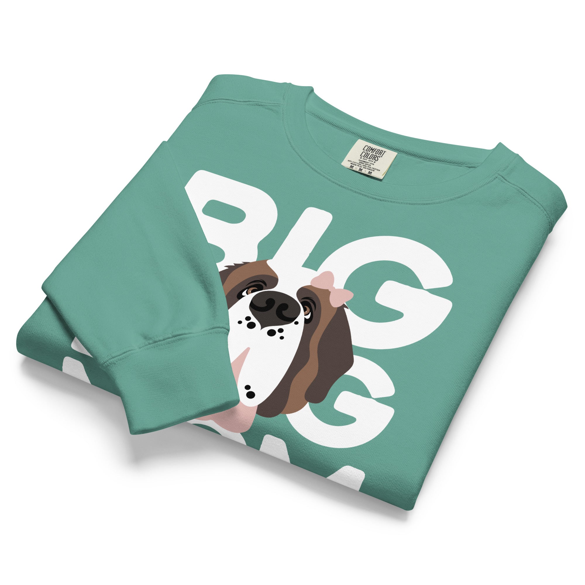 Personalized Female Big Dog Mom Sweatshirt - Lucy + Norman