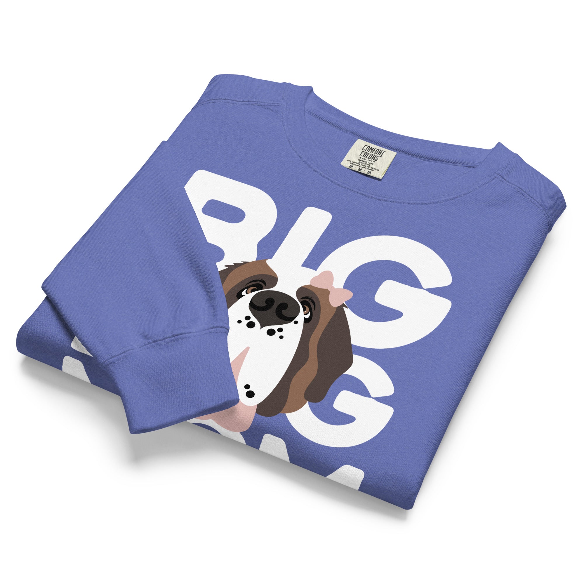 Personalized Female Big Dog Mom Sweatshirt - Lucy + Norman