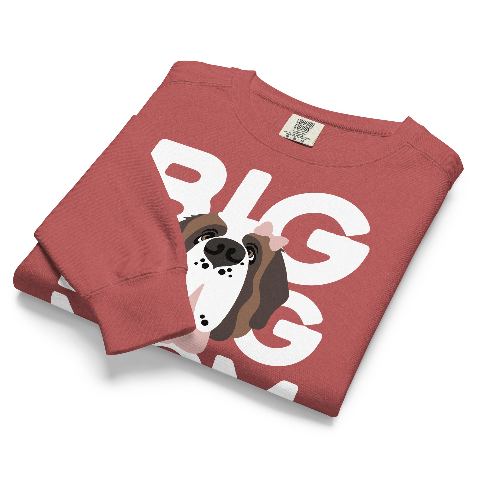 Personalized Female Big Dog Mom Sweatshirt - Lucy + Norman
