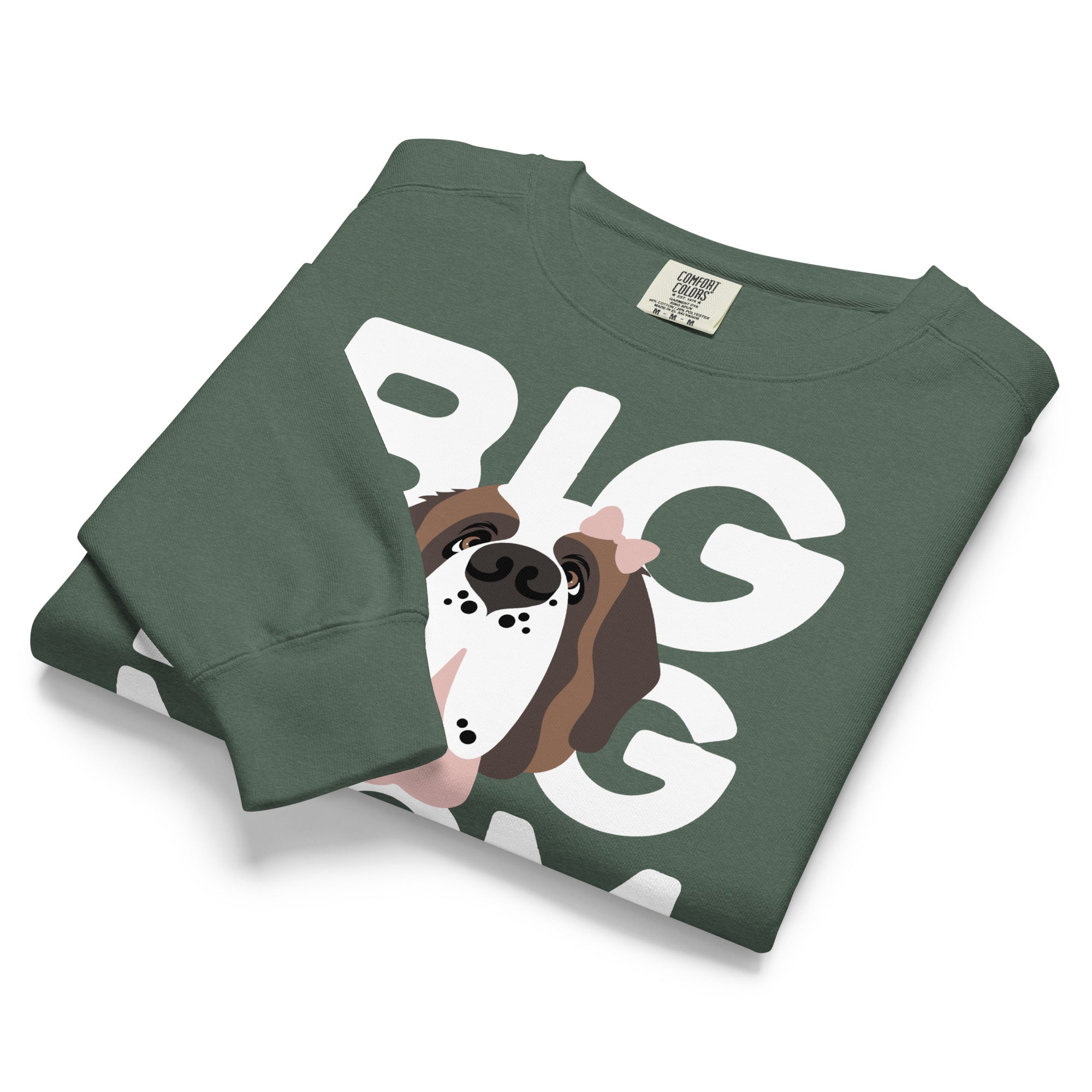 Personalized Female Big Dog Mom Sweatshirt - Lucy + Norman