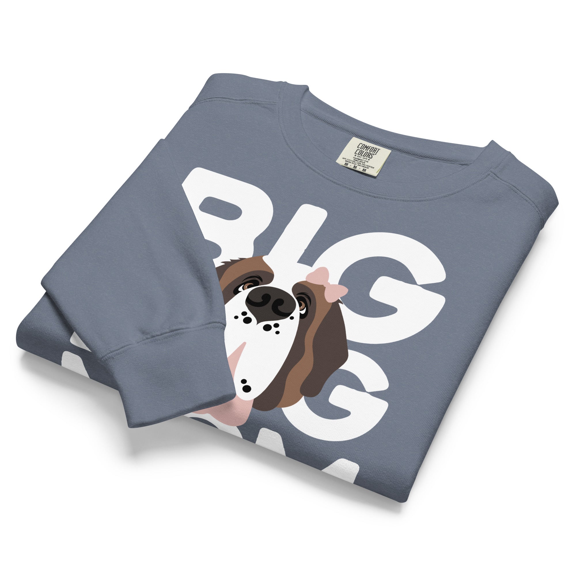 Personalized Female Big Dog Mom Sweatshirt - Lucy + Norman