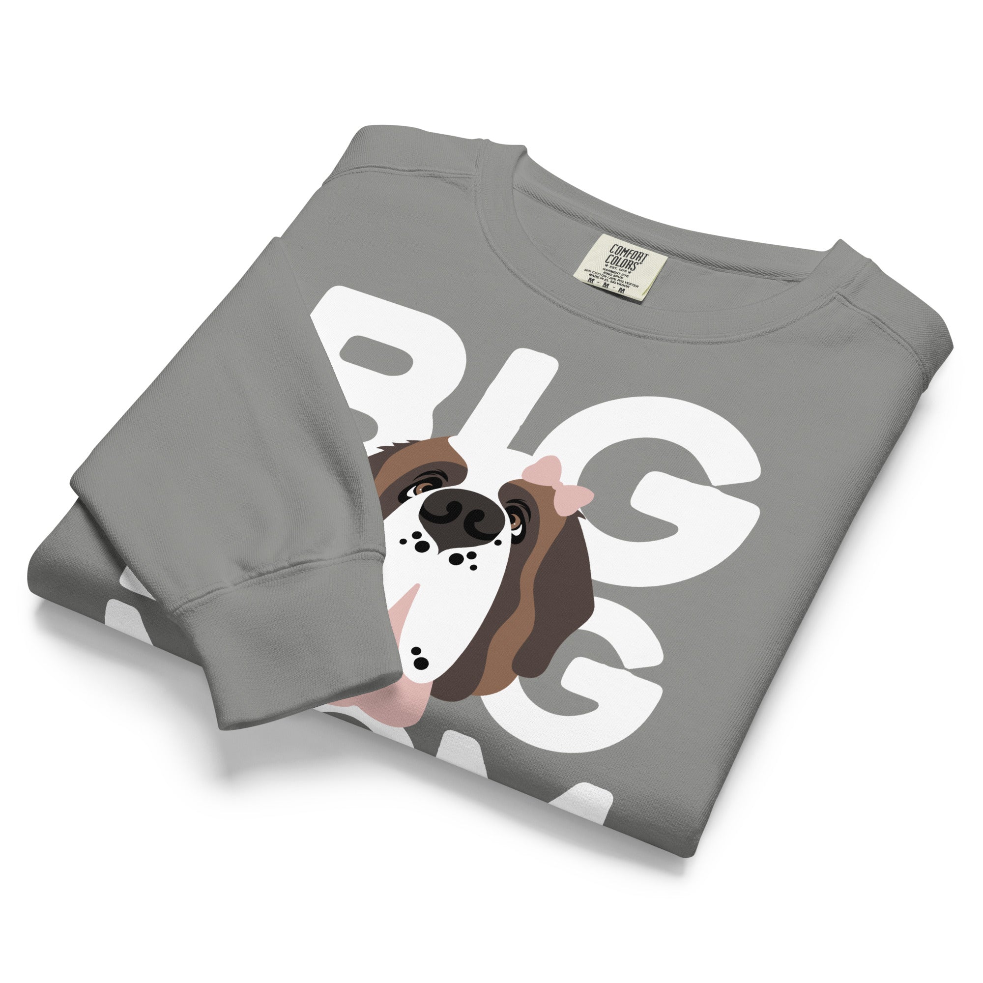 Personalized Female Big Dog Mom Sweatshirt - Lucy + Norman