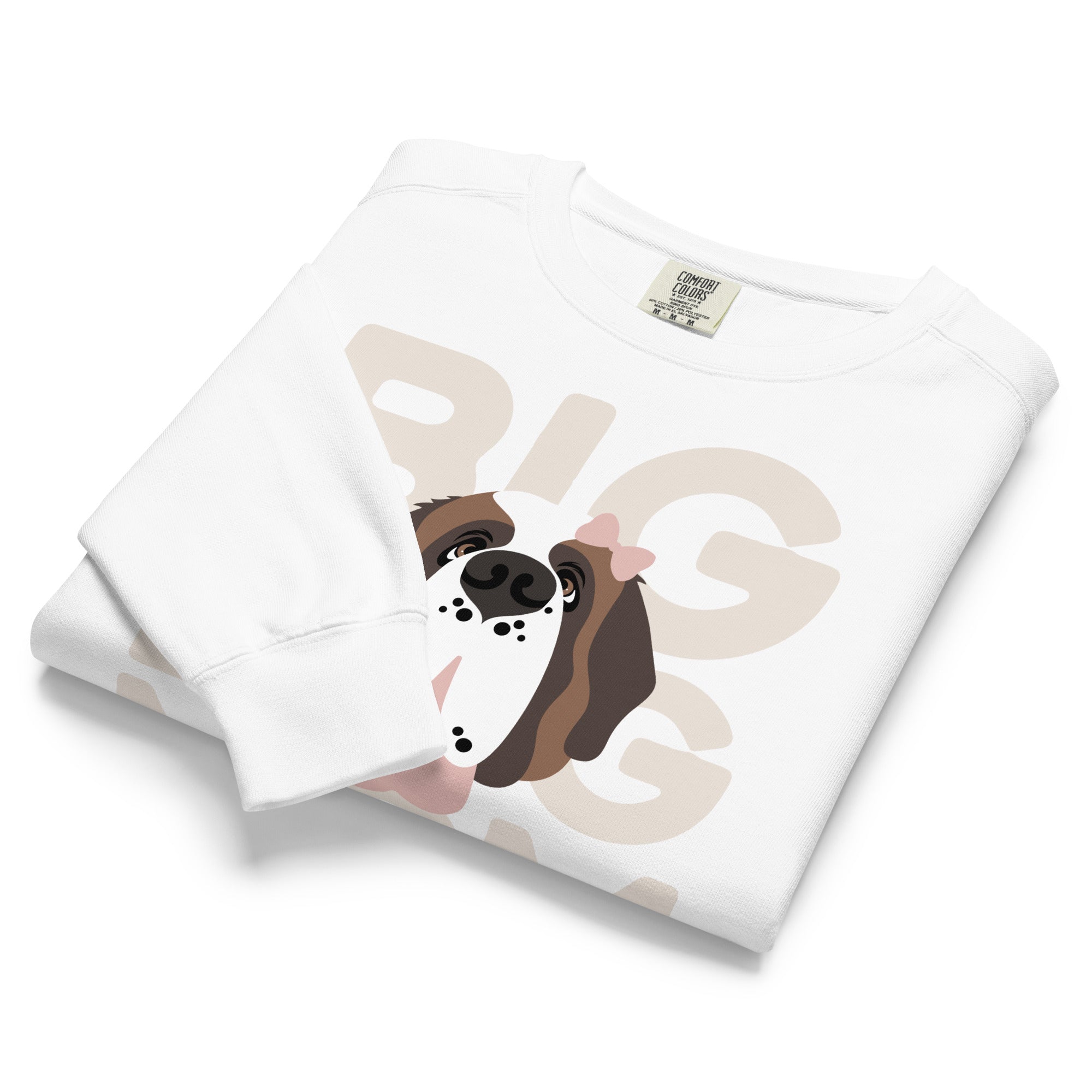Personalized Female Big Dog Mom Sweatshirt - Lucy + Norman