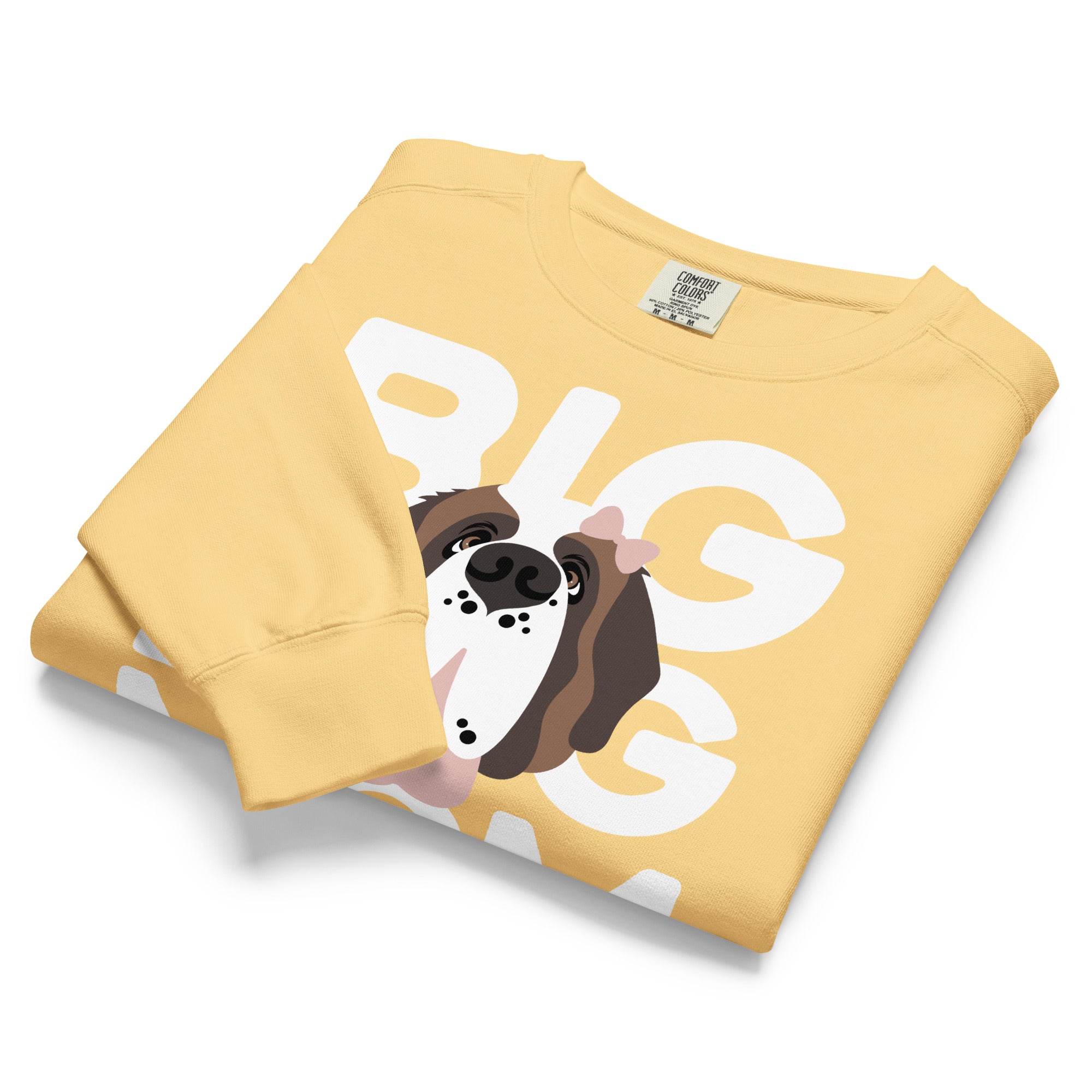 Personalized Female Big Dog Mom Sweatshirt - Lucy + Norman