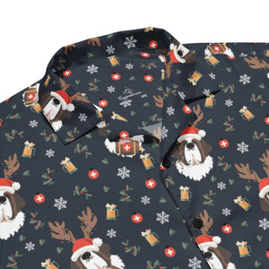 Reindeer Saint Beer Button Shirt - Lucy + Norman