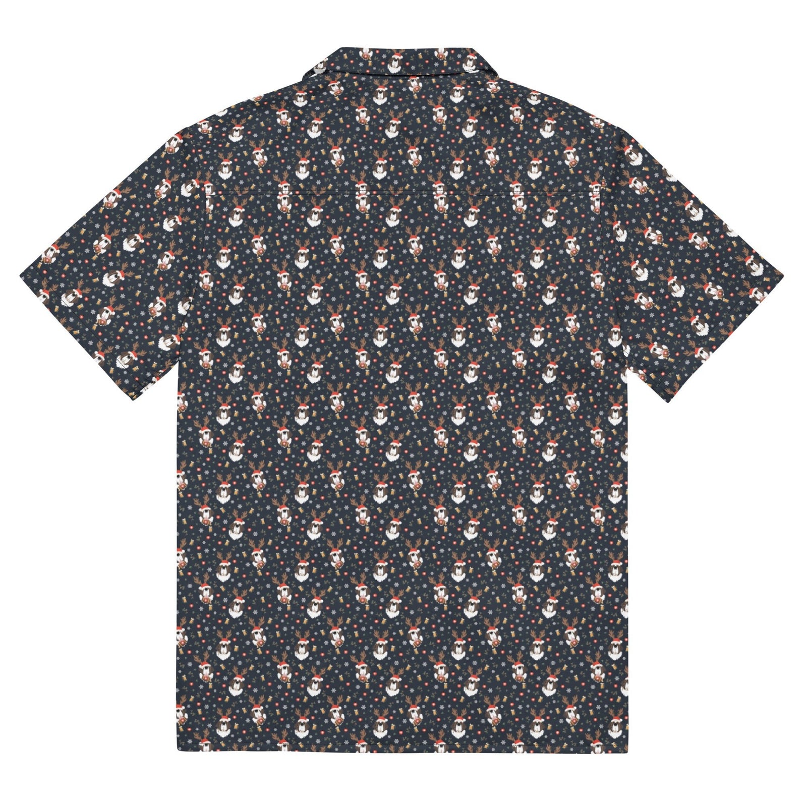 Reindeer Saint Beer Unisex Button Shirt - Lucy + Norman