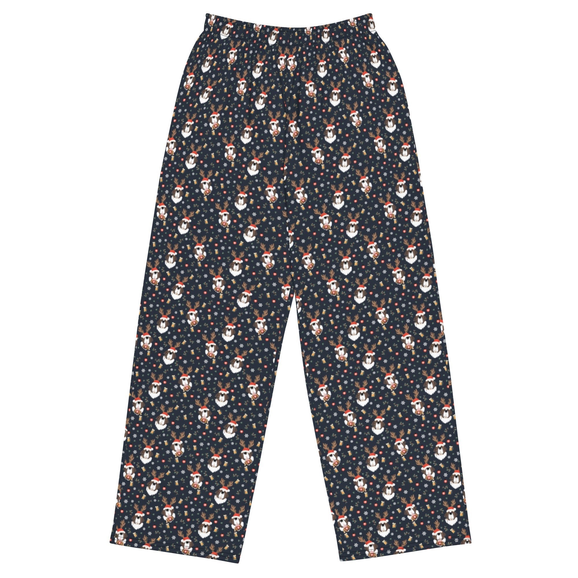 Reindeer St Beer Unisex Lounge Pants - Lucy + Norman