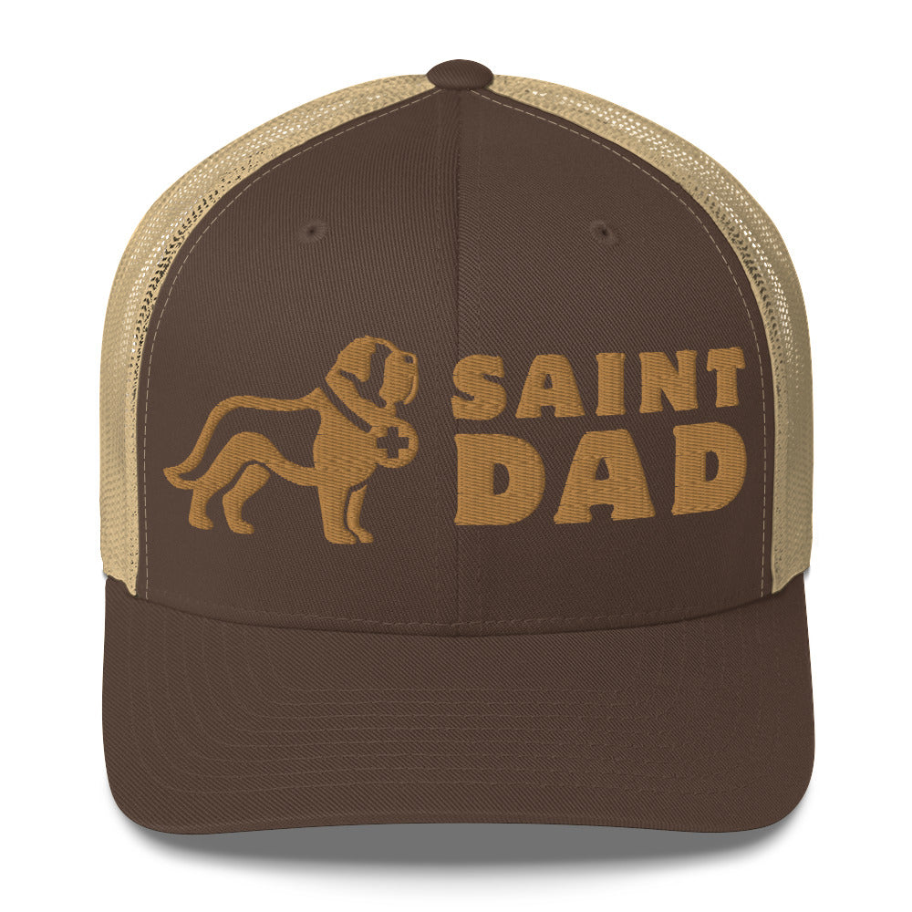Saint Dad Trucker Cap