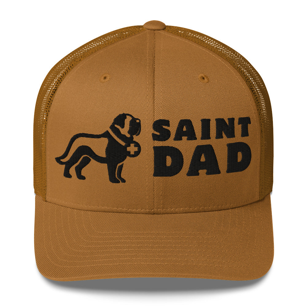 Saint Dad Trucker Cap
