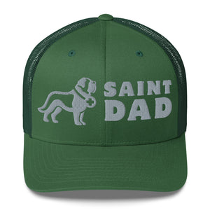 Saint Dad Trucker Cap