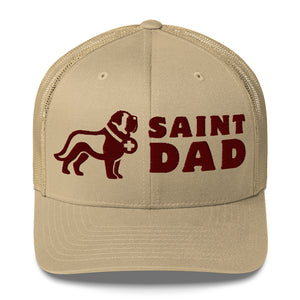 Saint Dad Trucker Cap