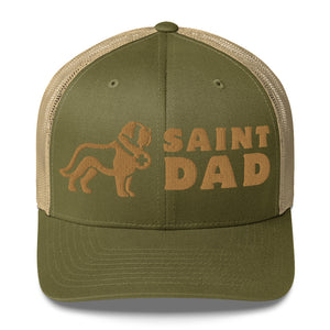 Saint Dad Trucker Cap