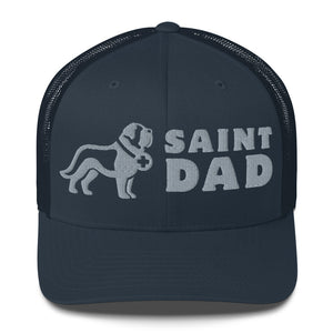 Saint Dad Trucker Cap