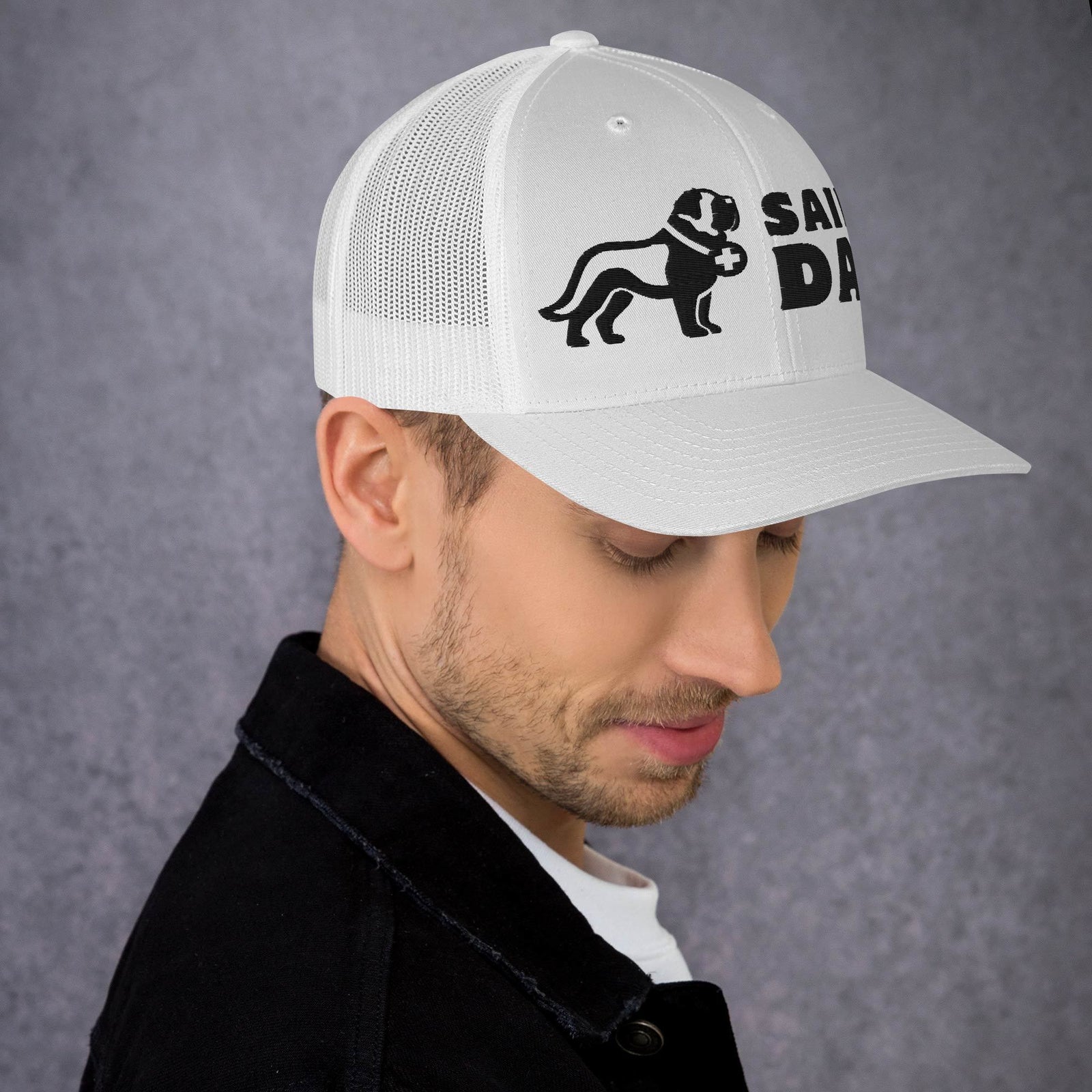 Saint Dad Trucker Cap