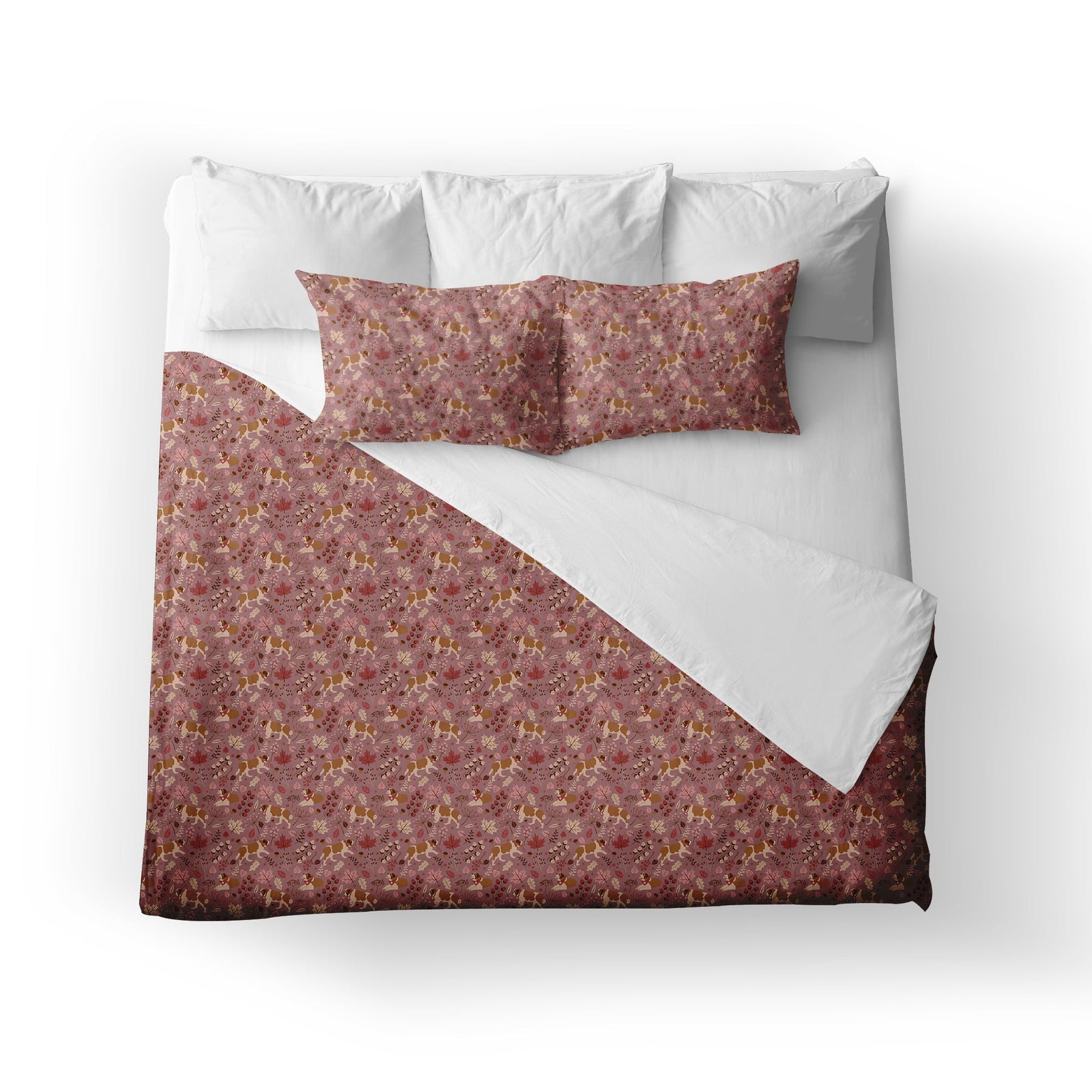 Rosy Fall Duvet Cover - Lucy + Norman