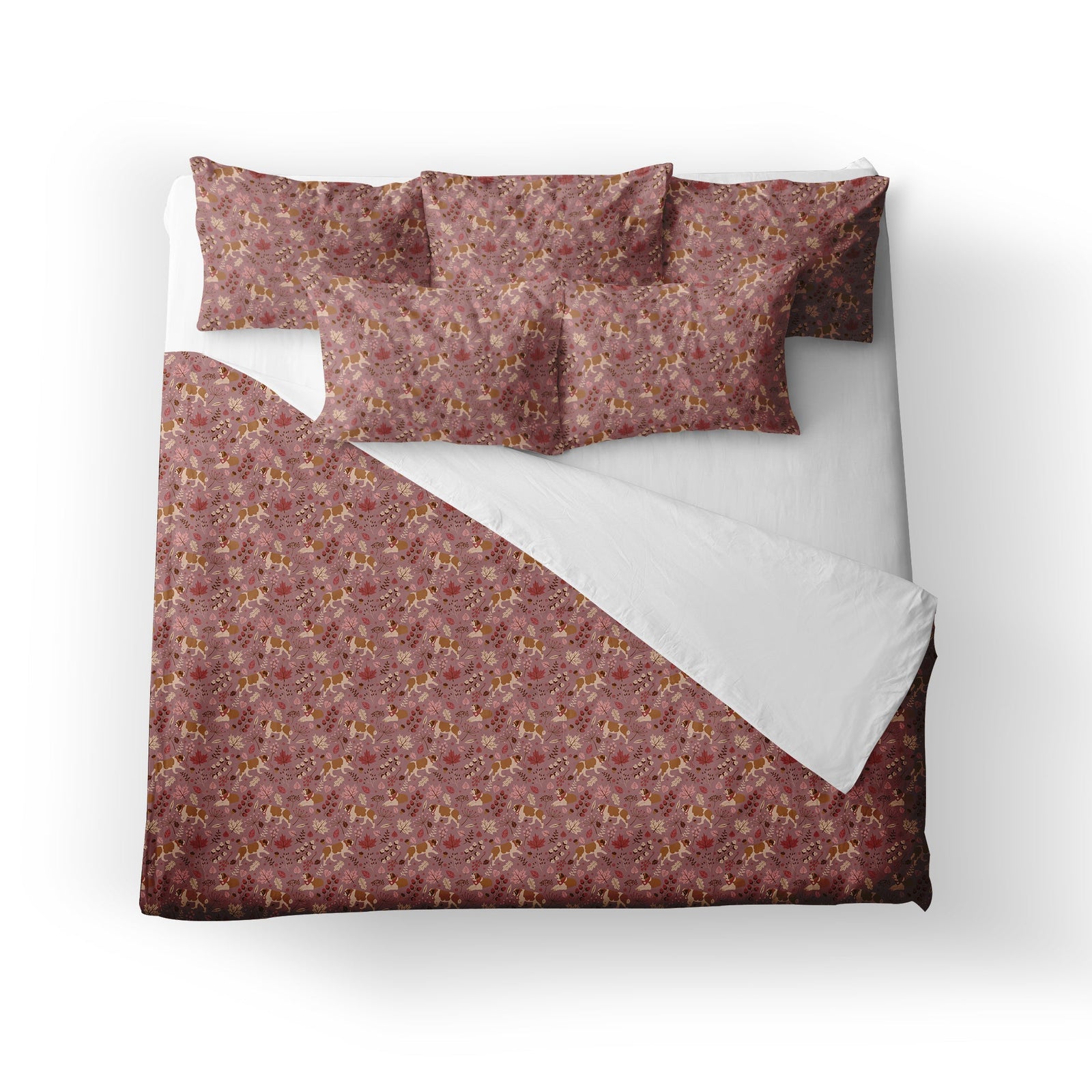 Rosy Fall Duvet Cover - Lucy + Norman
