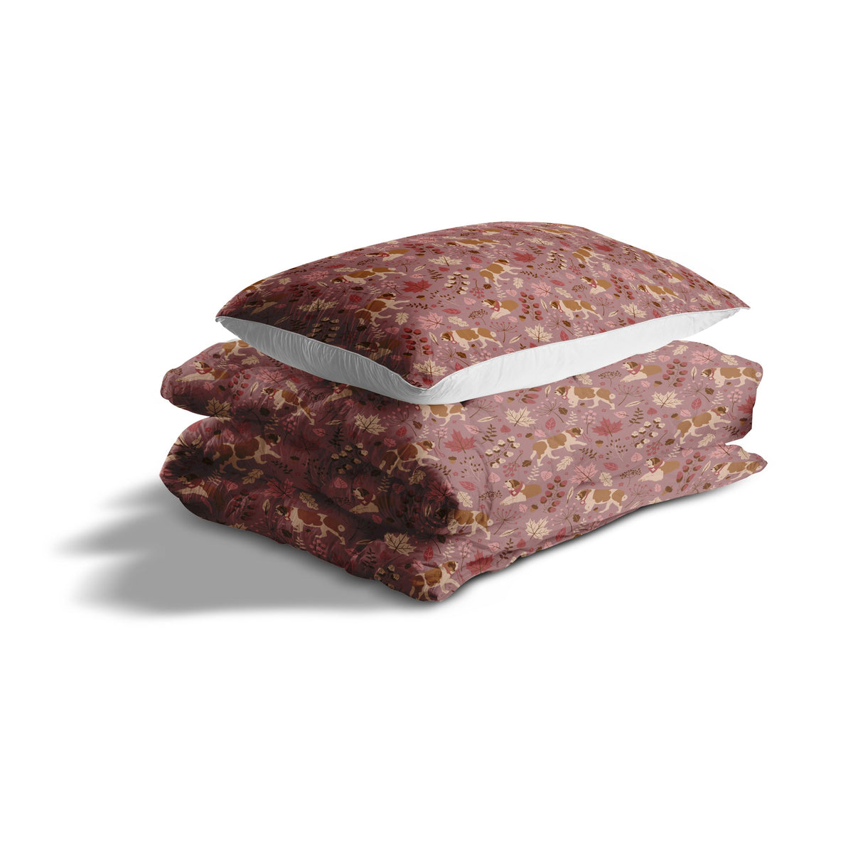 Rosy Fall Duvet Cover - Lucy + Norman