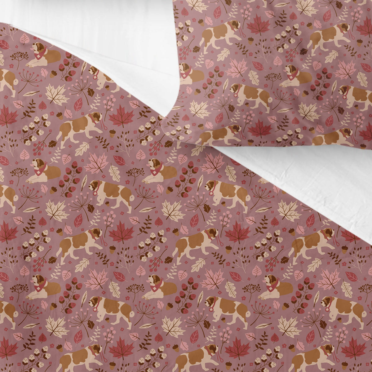 Rosy Fall Duvet Cover - Lucy + Norman