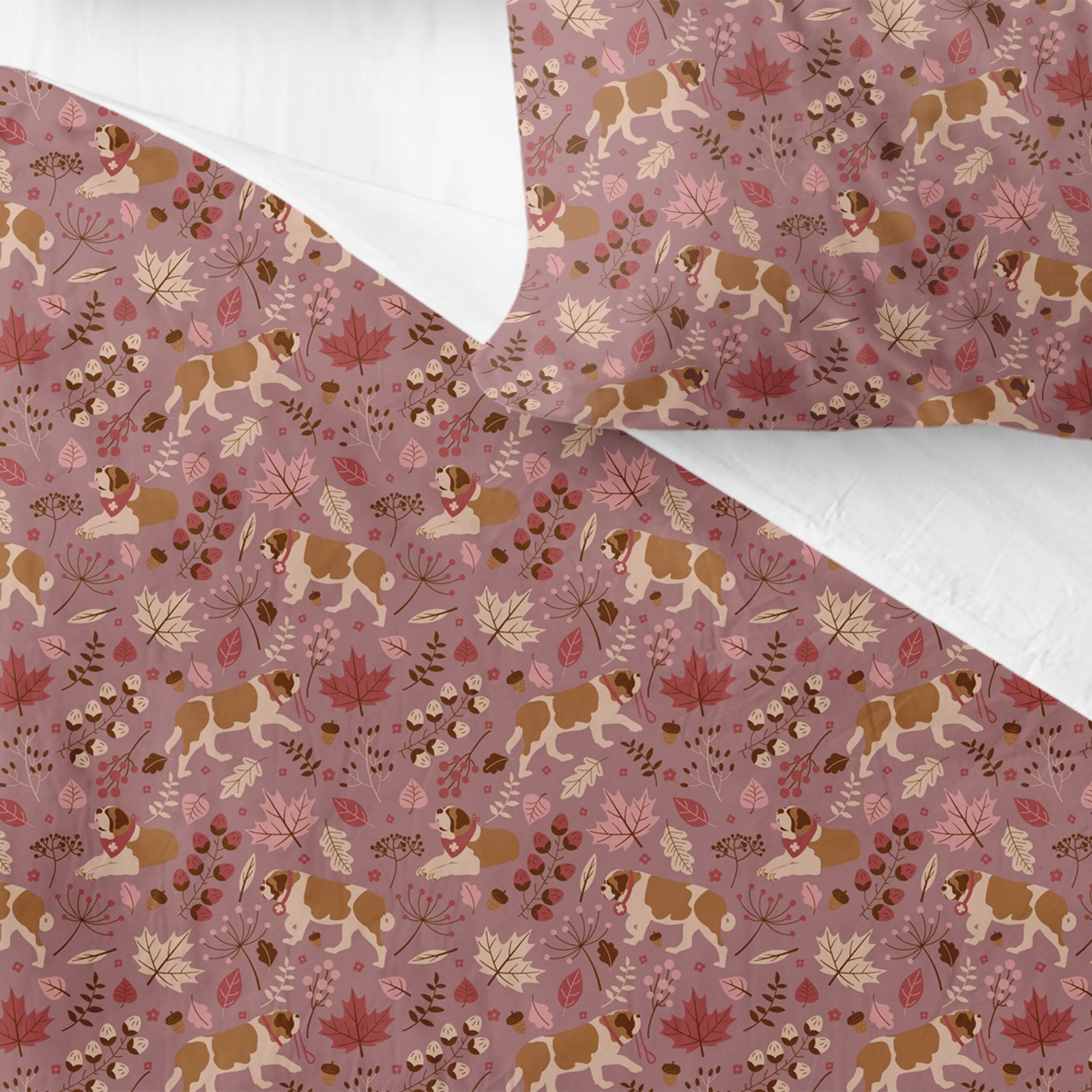 Rosy Fall Duvet Cover - Lucy + Norman