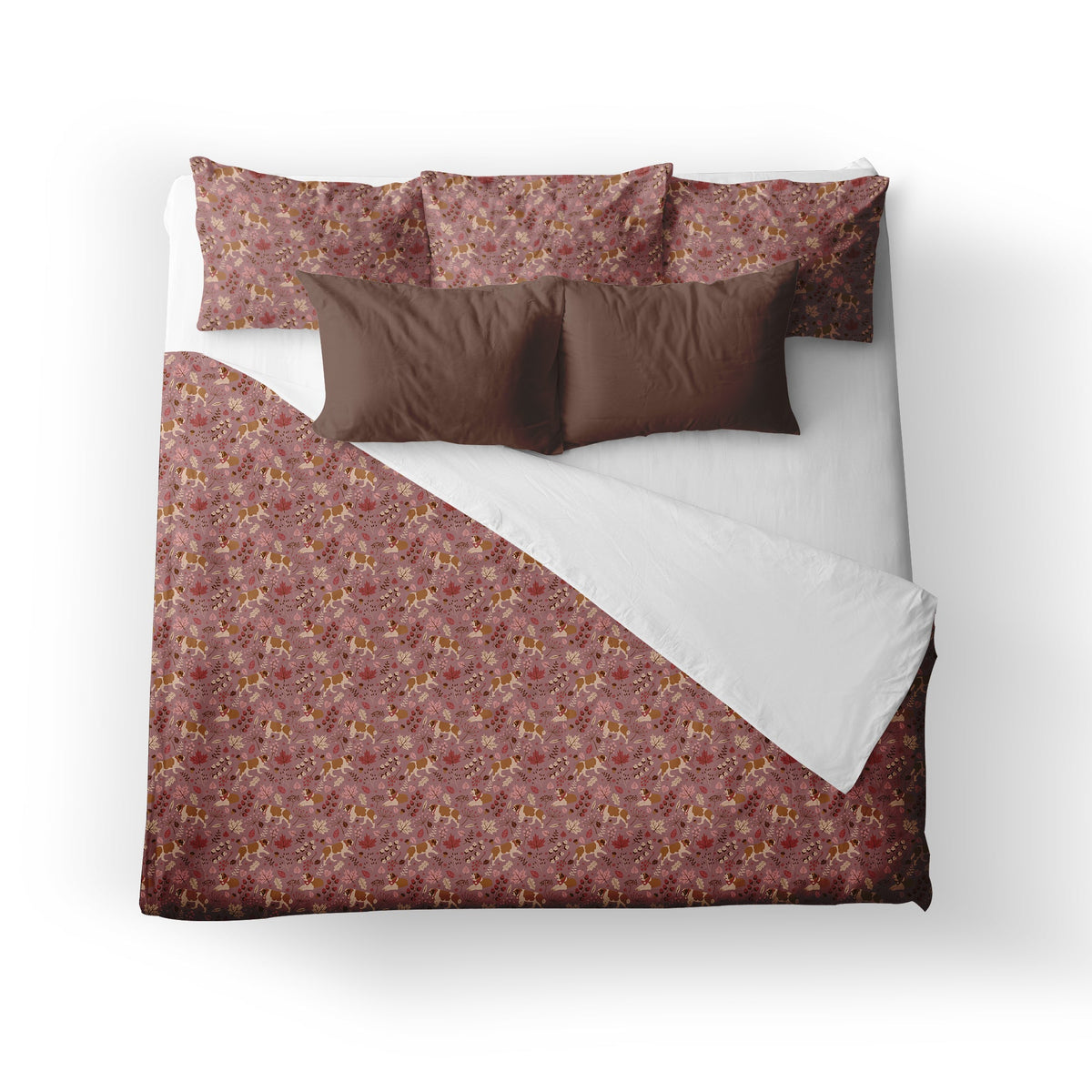 Rosy Fall Duvet Cover - Lucy + Norman