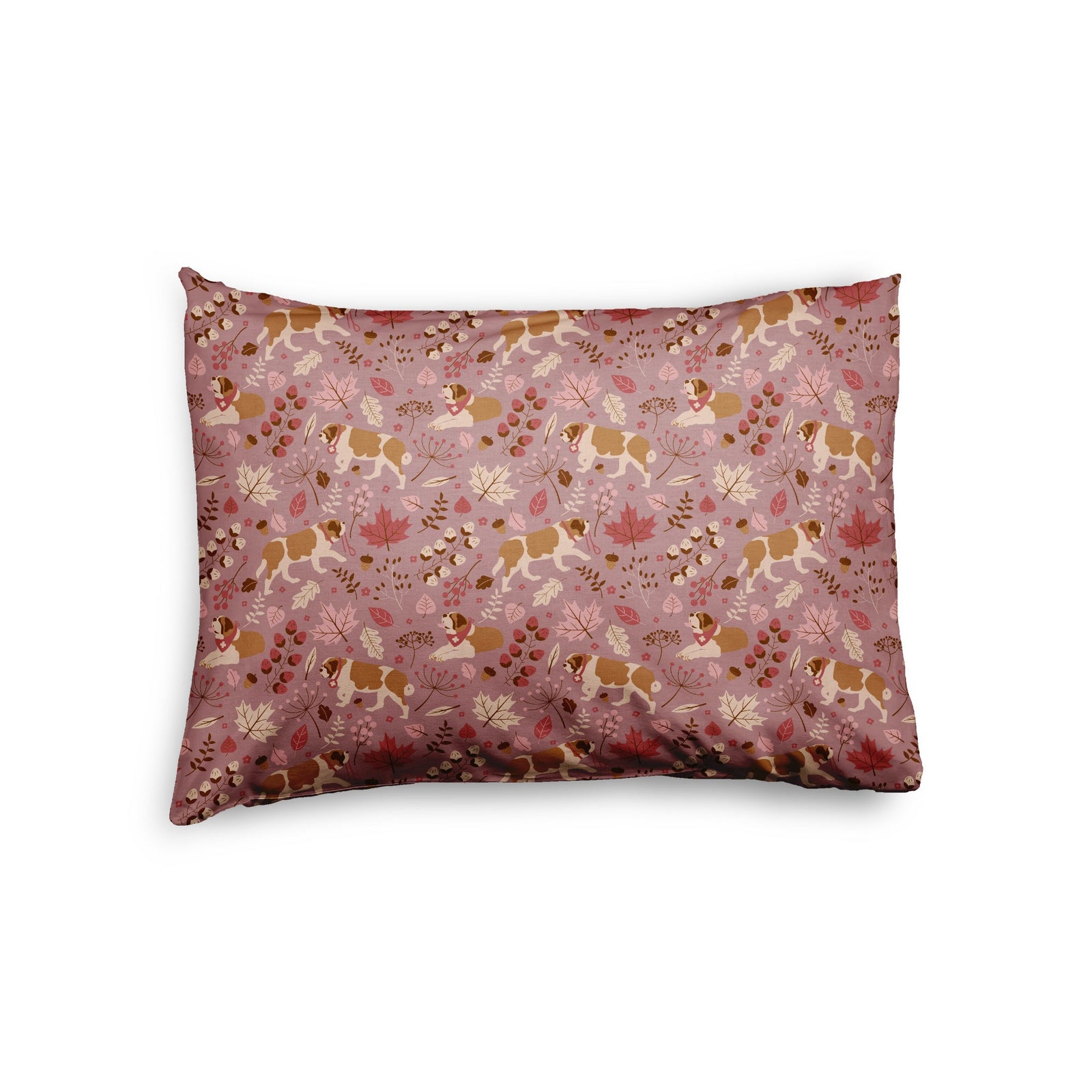 Rosy Fall Florals Pillowcase Sleeve - Lucy + Norman