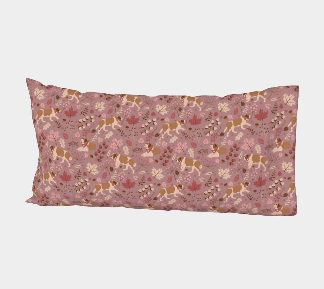 Rosy Fall Florals Pillowcase Sleeve - Lucy + Norman