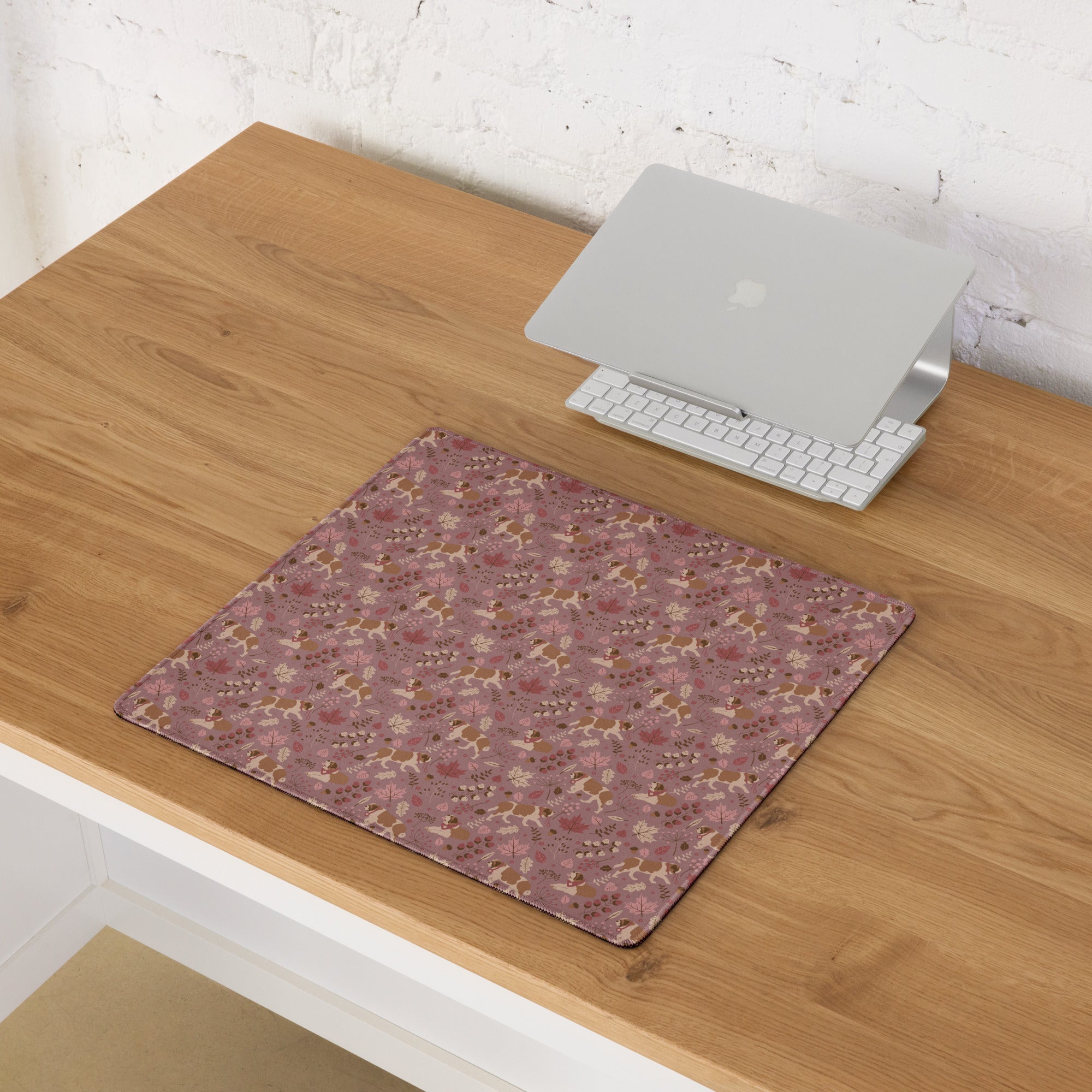 Rosy Fall Gaming Mouse Pad - Lucy + Norman